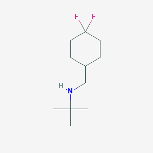 Tert-butyl[(4,4-difluorocyclohexyl)methyl]amine