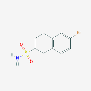 6-Bromo-1,2,3,4-tetrahydronaphthalene-2-sulfonamide