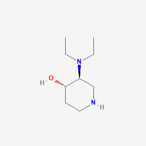 (3S,4S)-3-(Diethylamino)piperidin-4-ol