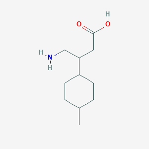 4-Amino-3-(4-methylcyclohexyl)butanoic acid