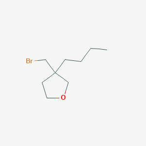 3-(Bromomethyl)-3-butyloxolane