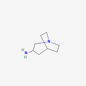 B1321634 1-Azabicyclo[3.2.2]nonan-3-amine CAS No. 220766-23-4