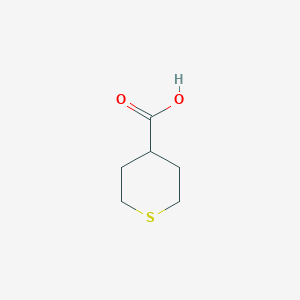 B1321635 Tetrahydro-2H-thiopyran-4-carboxylic acid CAS No. 89489-53-2