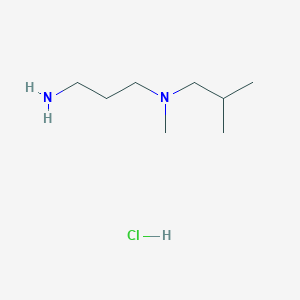 (3-Aminopropyl)(methyl)(2-methylpropyl)amine hydrochloride