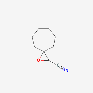 1-Oxaspiro[2.6]nonane-2-carbonitrile