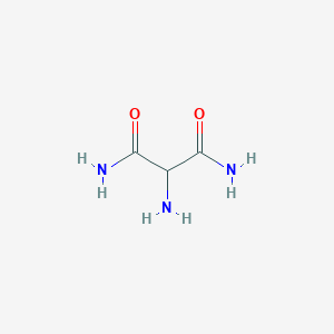 B132164 2-Aminopropanediamide CAS No. 62009-47-6