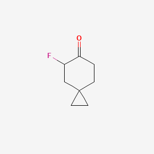 5-Fluorospiro[2.5]octan-6-one