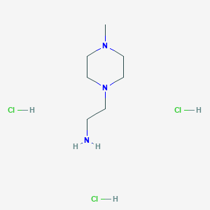 B1321642 2-(4-Methylpiperazin-1-yl)ethanamine trihydrochloride CAS No. 90482-07-8