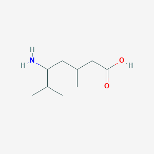 5-Amino-3,6-dimethylheptanoic acid