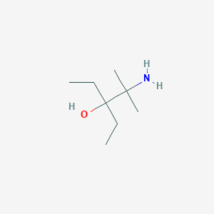 2-Amino-3-ethyl-2-methylpentan-3-ol