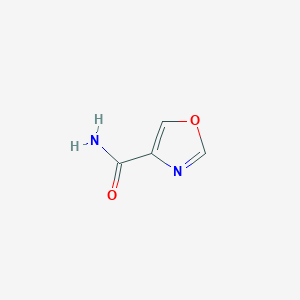 molecular formula C4H4N2O2 B1321646 恶唑-4-甲酰胺 CAS No. 23012-15-9