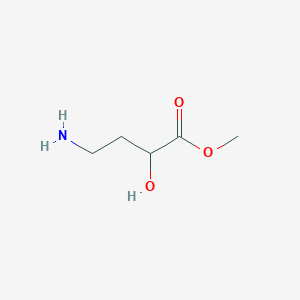 Methyl 4-amino-2-hydroxybutanoate