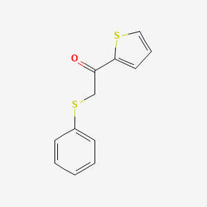 2-(Phenylsulfanyl)-1-(thiophen-2-YL)ethan-1-one