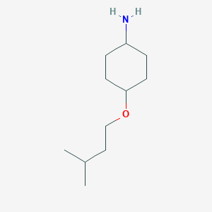 (1R,4r)-4-(3-methylbutoxy)cyclohexan-1-amine