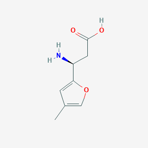 (3S)-3-Amino-3-(4-methylfuran-2-yl)propanoic acid