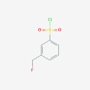 3-(Fluoromethyl)benzene-1-sulfonyl chloride