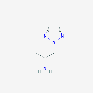 1-(2H-1,2,3-Triazol-2-YL)propan-2-amine