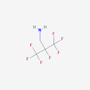 2,3,3,3-Tetrafluoro-2-(trifluoromethyl)propan-1-amine