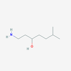 1-Amino-6-methylheptan-3-ol