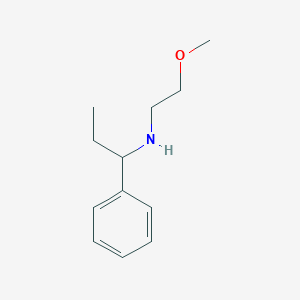 (2-Methoxyethyl)(1-phenylpropyl)amine