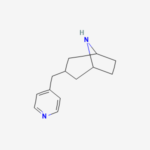 3-[(Pyridin-4-yl)methyl]-8-azabicyclo[3.2.1]octane