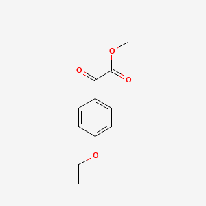 molecular formula C12H14O4 B1321690 4-乙氧基苯甲酰甲酸乙酯 CAS No. 70080-61-4