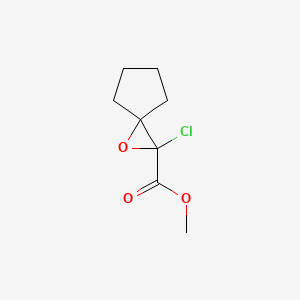 Methyl 2-chloro-1-oxaspiro[2.4]heptane-2-carboxylate