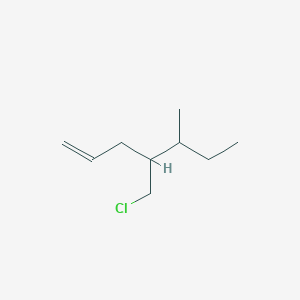 4-(Chloromethyl)-5-methylhept-1-ene