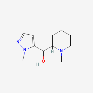 (1-Methyl-1H-pyrazol-5-yl)(1-methylpiperidin-2-yl)methanol