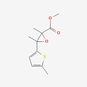 Methyl 2,3-dimethyl-3-(5-methylthiophen-2-yl)oxirane-2-carboxylate