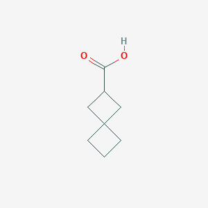 molecular formula C8H12O2 B1321703 Spiro[3.3]heptane-2-carboxylic acid CAS No. 28114-87-6