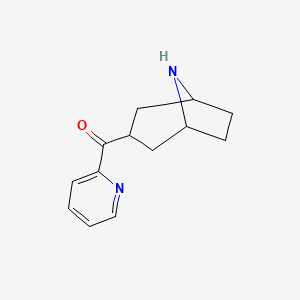 3-(Pyridine-2-carbonyl)-8-azabicyclo[3.2.1]octane