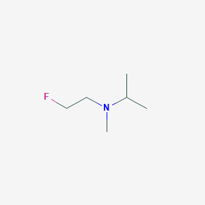 molecular formula C6H14FN B13217097 (2-Fluoroethyl)(methyl)(propan-2-yl)amine 