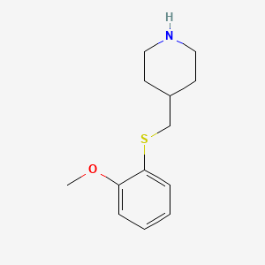 4-(2-Methoxy-phenylsulfanylmethyl)-piperidine