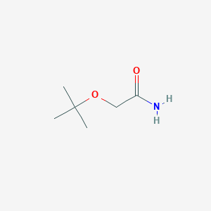 molecular formula C6H13NO2 B1321720 2-Tert-butoxyacetamide CAS No. 1245649-94-8