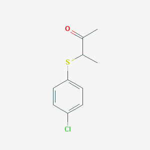 3-[(4-Chlorophenyl)sulfanyl]butan-2-one