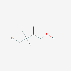 1-Bromo-4-methoxy-2,2,3-trimethylbutane