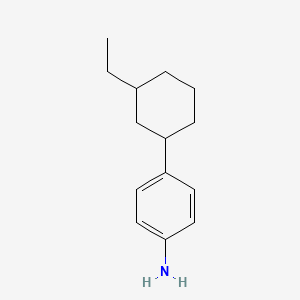 4-(3-Ethylcyclohexyl)aniline