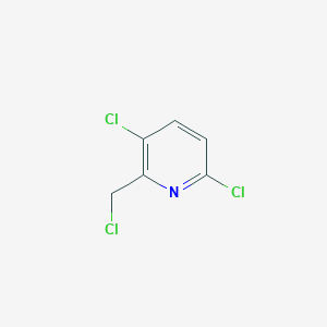 molecular formula C6H4Cl3N B1321736 3,6-Dichloro-2-(chloromethyl)pyridine CAS No. 58803-95-5