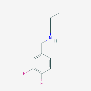 [(3,4-Difluorophenyl)methyl](2-methylbutan-2-YL)amine