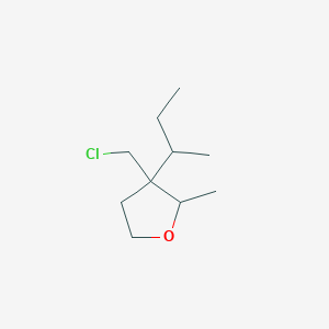 3-(Butan-2-yl)-3-(chloromethyl)-2-methyloxolane