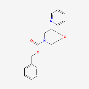 Benzyl 6-(pyridin-2-yl)-7-oxa-3-azabicyclo[4.1.0]heptane-3-carboxylate