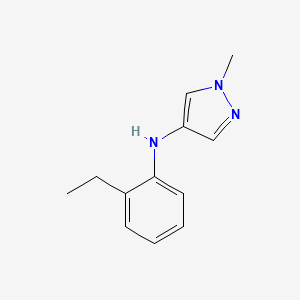 N-(2-Ethylphenyl)-1-methyl-1H-pyrazol-4-amine