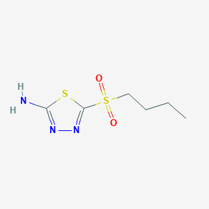 5-(Butylsulfonyl)-1,3,4-thiadiazol-2-amine