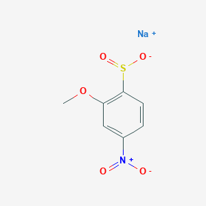 Sodium 2-methoxy-4-nitrobenzene-1-sulfinate