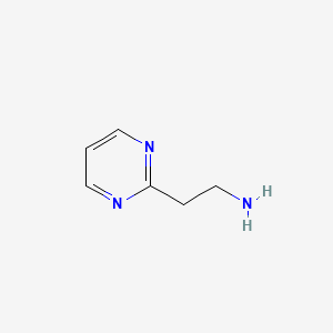 molecular formula C6H9N3 B1321767 2-(Pyrimidin-2-yl)ethanamine CAS No. 89464-80-2