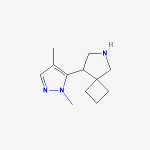 8-(1,4-Dimethyl-1H-pyrazol-5-yl)-6-azaspiro[3.4]octane