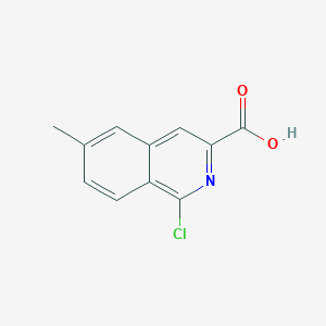 1-Chloro-6-methylisoquinoline-3-carboxylic acid