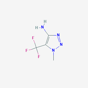 1-Methyl-5-(trifluoromethyl)-1H-1,2,3-triazol-4-amine