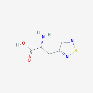 (2R)-2-Amino-3-(1,2,5-thiadiazol-3-yl)propanoic acid